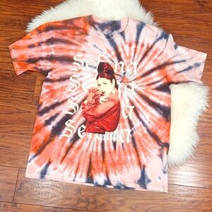 Selena TyeDye Cotton Graphic Tshiry
